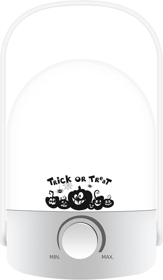 Rechargeable Lamp 1200mAh Small Bedside Rechargeable Lanterns Dimmable Led Cordless Tent Light Holiday Gifts Work,White B