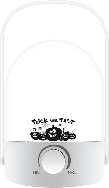 Rechargeable Lamp 1200mAh Small Bedside Rechargeable Lanterns Dimmable Led Cordless Tent Light Holiday Gifts Work,White B