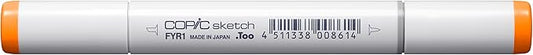 Copic Markers FYR1-Sketch, Fluorescent Orange