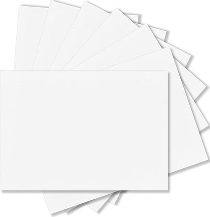 100 Pack White Cardstock Paper 5x7 Blank Cards, 250 GSM/92 lb Thick White Card Stock 5x7 for DIY Greeting Cards, Invitation Cards, Thank you cards, Blank Note Cards Cardstock Printer Paper for Crafts