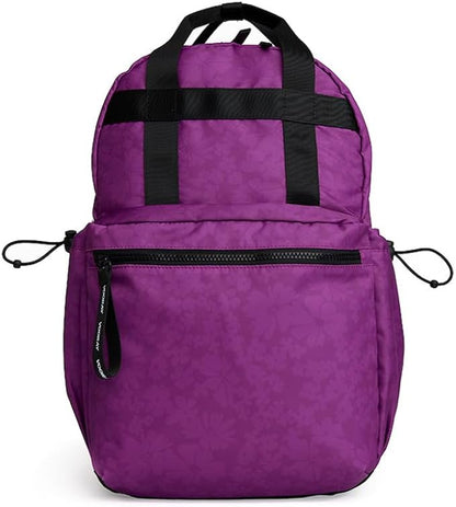 VOORAY 19L Katie Backpack – Large Travel Backpack, Gym & Sports Backpack Wild Desert, Violet Floral
