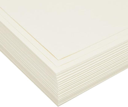 96 Sheets Parchment Paper for Certificates, Resumes, Diplomas - 90 GSM Textured Stationary, Printer-Friendly - Diploma Certificate Papers for Printing 8.5x11 inch