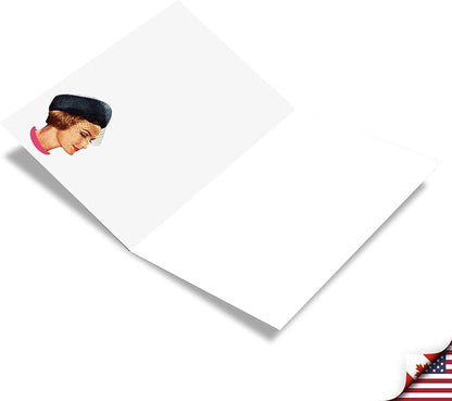 NobleWorks - 1 Funny Women's Birthday Card - Hilarious Bday Greeting Card with Envelope, Sassy Celebration - Have Your Cake C7019BDB