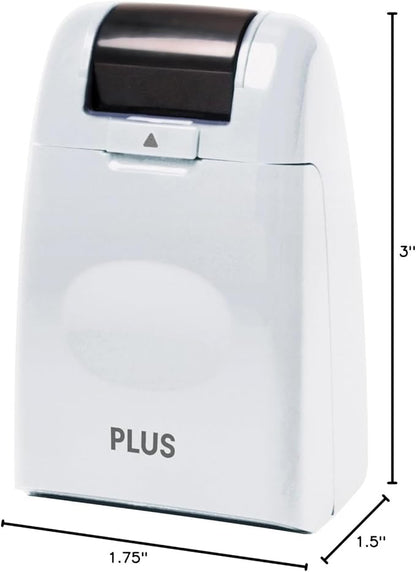 Plus Guard Your Id Roller Stamp, White