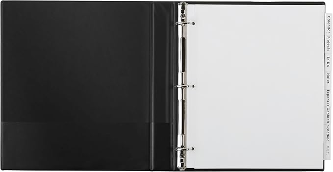 Avery 11223 Insertable Big Tab Dividers, 8-Tab, 11 1/8 x 9 1/4
