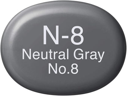 Copic Markers N8-Sketch, Neutral Gray