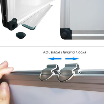 XIWODE Large Magnetic Dry Erase Board，Whiteboard for Wall, 36 x 60 inches, Whiteboard Marker Board Writing Board，Silver Aluminum Frame, Durable,Whiteboard for Home School & Office