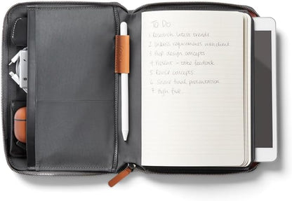 Bellroy Tokyo Folio 8” (Document and Tablet Holder, Work Folio, Notebook Cover) - StormGray