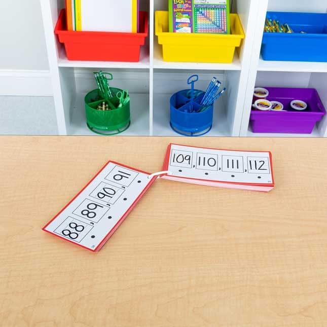 Really Good Stuff Tap and Write Missing Numbers - 123 Cards