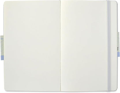Moleskine Art Sketchbook, Large, Plain, Cool Gray, Hard Cover (5 x 8.25)