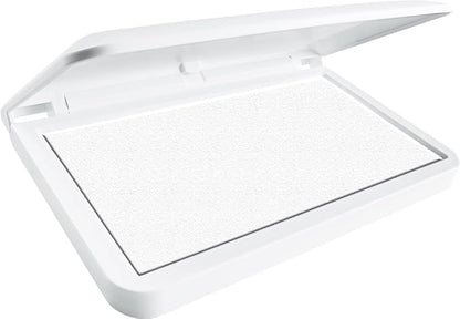 COLOP Make Series, Ink Stamp Pads, with Non-Toxic Premium Ink, Water-Based Acid-Free (Frozen White, Make 2-2-3/4" x 4-1/4")