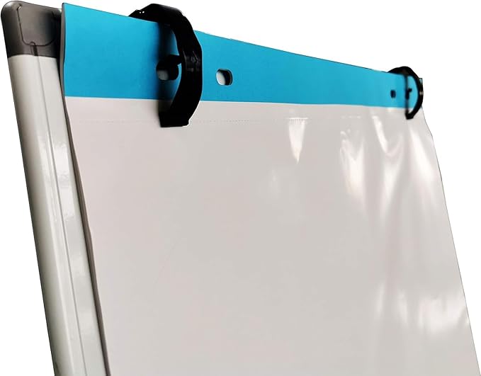 Mobile Dry Erase Board Portable Flipchart Easel Magnetic Whiteboard with Paper Pad on Wheels for Home Office (28"x40")…