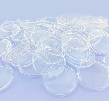 Discbound Expansion Discs, Suitable for Customized Disc Bound Notebooks Planners Journals Binders Scrapbooking, Clear, Plastic, Pack of 11 (1.5 Inch (38mm))