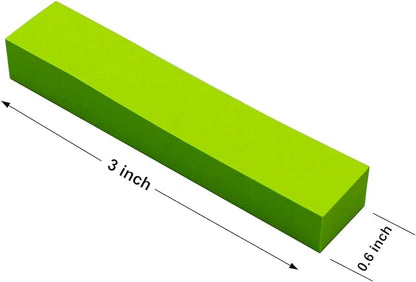 Sticky Notes, 0.6x3 Inch, 1200 Sheets Self-Stick Notes, Easy to Post for School, Office, Notebook, Bright Colors Assorted, 100 Sheets/Pad