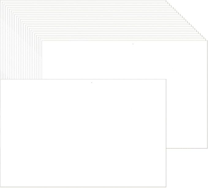 Baisunt 50 Pack 4x6 White Cardstock Paper Blank Thick Heavyweight 92lb Card Stock for Making Greeting Cards, Invitations cards, Photos, Postcards