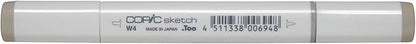 Copic Markers W4-Sketch, Warm Gray
