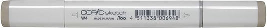 Copic Markers W4-Sketch, Warm Gray