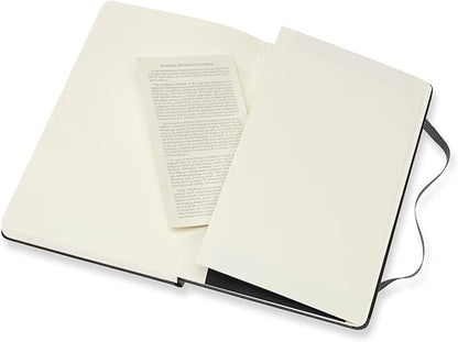 Moleskine Art Notebook, Hard Cover, Large (5" x 8.25") Plain/Blank, Black, 72 Pages