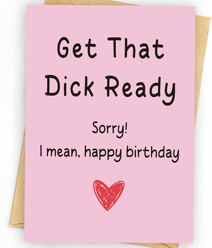 Humorous Birthday Card for Men, Husband, Boyfriend, and Him | Happy Birthday Gifts & Decorations for Men