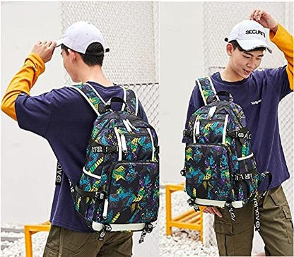 ISaikoy Anime Toilet Bound Hanako kun Backpack Satchel Bookbag Daypack School Bag Laptop Shoulder Bag Style20