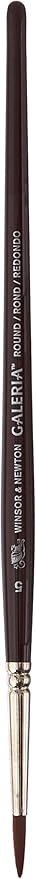 Winsor & Newton Galeria Round Short Handle Brush, Size 5