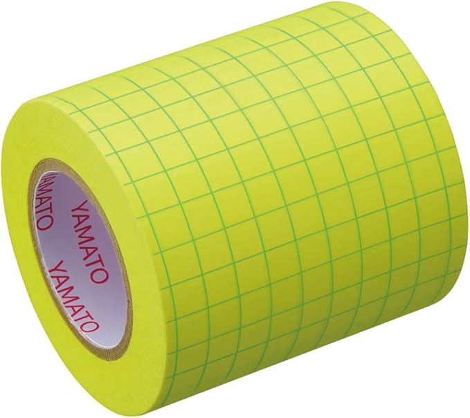 ヤマト Yamato NRK-50H-LH Sticky Notes, Roll Tape, Square Type, Notebook, 2.0 inches (50 mm) Wide, Refill