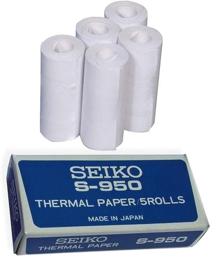 Seiko S-950 thermal paper 5 rolls