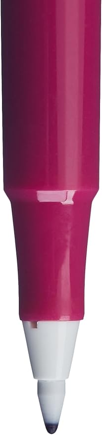 Amazon Basics Felt Tip Markers, Assorted Colors, 24-Pack