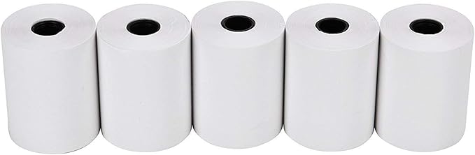 RBHK 2 1/4 x 85' Thermal Paper Rolls Credit Card Paper, 100 Rolls Receipt Paper