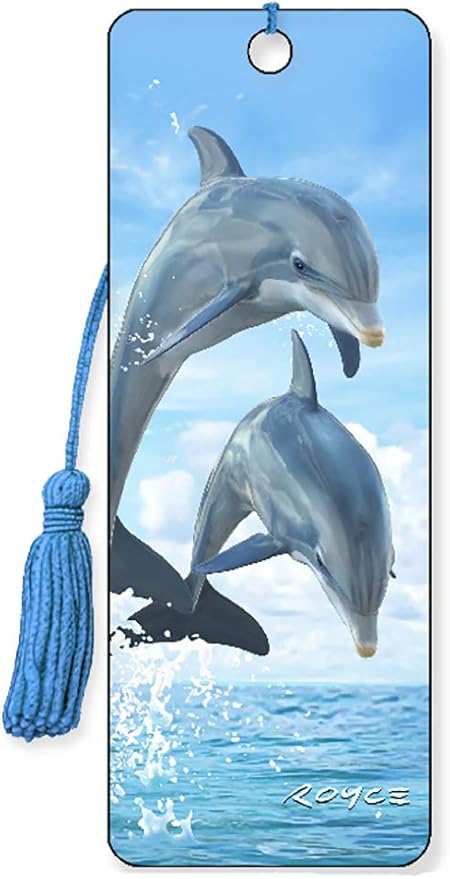 3D Lenticular Royce Bookmarks by Artgame (Dolphin Jumpers)