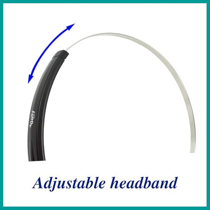 Phone Headset Noise Cancelling Mic RJ9 U10P Bottom Cable Compatible with Polycom VVX, Mitel, Shoretel, Nortel (Avaya) Phones