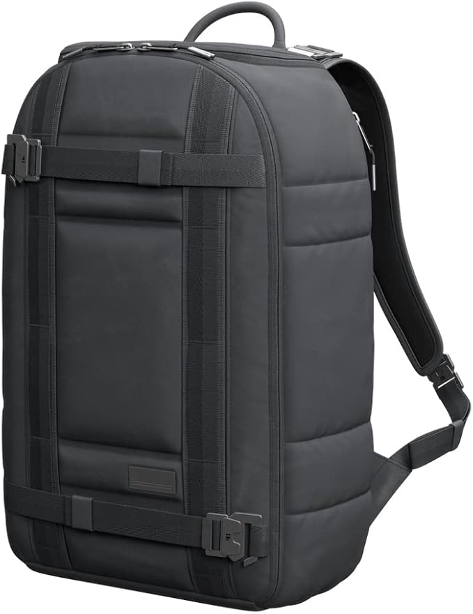 Db Journey Ramverk Backpack - Durable Travel Backpack with Laptop Compartment & Pockets for Work, Luggage Backpack with Roller Bag Hook Up System, 26L - Gneiss