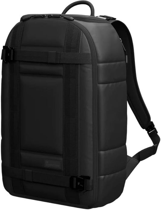 Db Journey Ramverk Backpack - Durable Travel Backpack with Laptop Compartment & Pockets for Work, Luggage Backpack with Roller Bag Hook Up System, 21L - Black Out