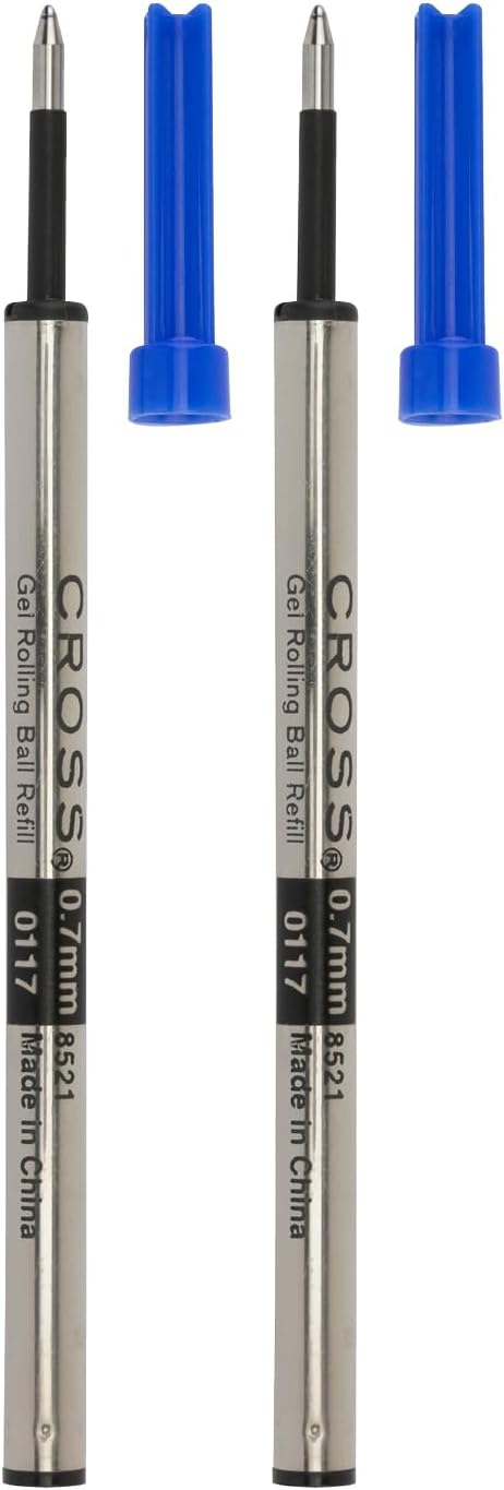 Cross Selectip Gel Rollerball Pen Refill - Blue - Dual Pack