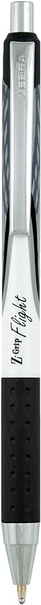 Zebra Pen Z-Grip Flight Retractable Pen, Bold Point, 1.2mm, Assorted colors, 36-Count