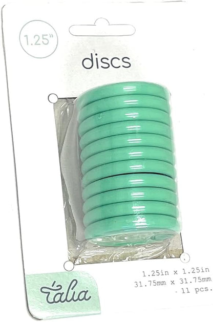 Talia Discbound Notebook - Discs (Sage Green, 1.25inch)