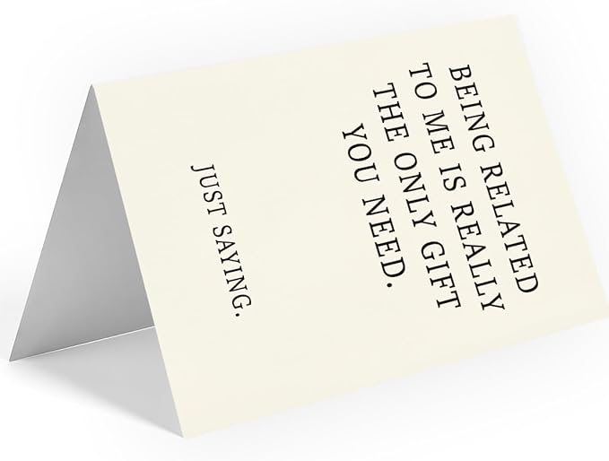 Funny Birthday Card for Brother, Sister, and Nephew | Brother Birthday Card from Sister | Sister Birthday Card from Brother | Happy Bday Card