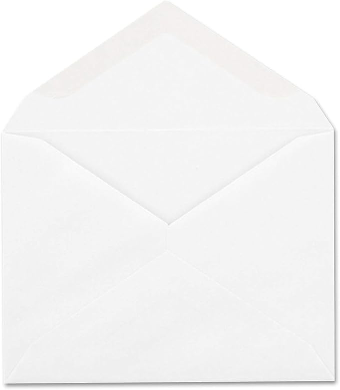 Columbian Invitation Envelopes, A2, 4-3/8 x 5-3/4 Inches, White, 100 Per Box (CO198)