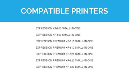 LD Products Remanufactured Ink Cartridge Replacement for Epson 273 273XL High Yield (Photo Black, 2-Multipack) Compatible with The Following Epson Printer Model XP Series XP-520