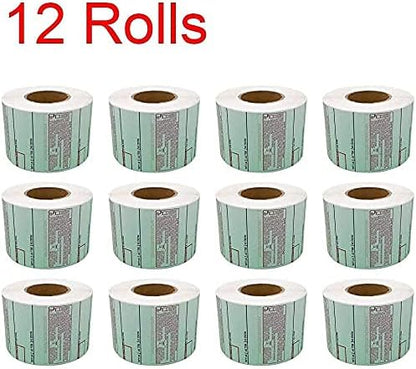 LST-8040 Printing Scale Label, 58 x 60 mm, UPC/Safe Handling - CASE of 12 Rolls