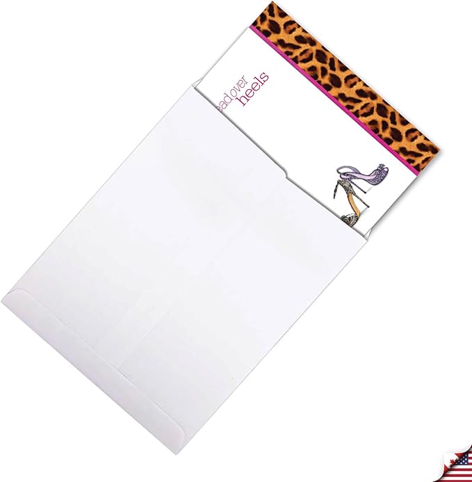 The Best Card Company - 1 Large Birthday Card with Envelope (8.25 x 9.75 Inch) - Fun Celebration Card for Birthdays - Head Over Heels JQ5067JBDG