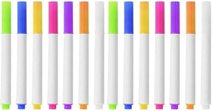 14-Color Markers for LED Note Board with Colors– Compatible with Light-Up Acrylic Message Boards and LED Writing Boards