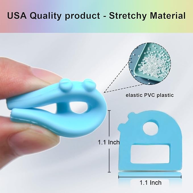 Key Labels - Stretchy All-in-One Key Covers Caps, The Keys Identifier Caps Tags, ONE Size FITS Most Keys with Blank & Printed Labels.Coded ID Key Labels Tags, 8PACK