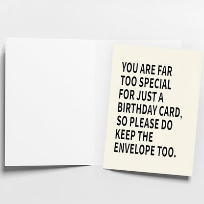 Birthday Cards for Men | Funny Birthday Card for Men, and Women | Unique Birthday Decorations | Happy Birthday Card