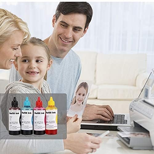 Magenta Regular Refill Ink Kit for T254 T252XL120-BCS T252XL220 T252XL320 T252XL420 Workforce WF-7710 WF-7720 WF-7210 WF-3630 WF-7620 WF-7610 WF-3640 WF-3620 for Refillable Cartridges or CISS