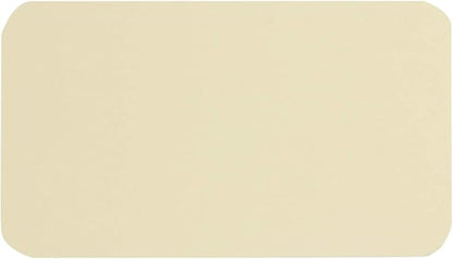 Penta Angel 100 Pcs Mini Paper Blank Gift Notes Cards DIY Craft Small Word Business Message Cards (Beige)