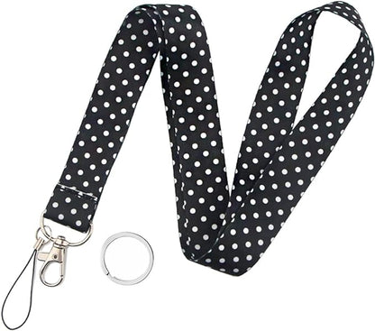 Yiflin Cute Neck Lanyard for Keys, Wallet, Id Card Holder, Cool Keychain Lanyard for Women, Men, Teacher