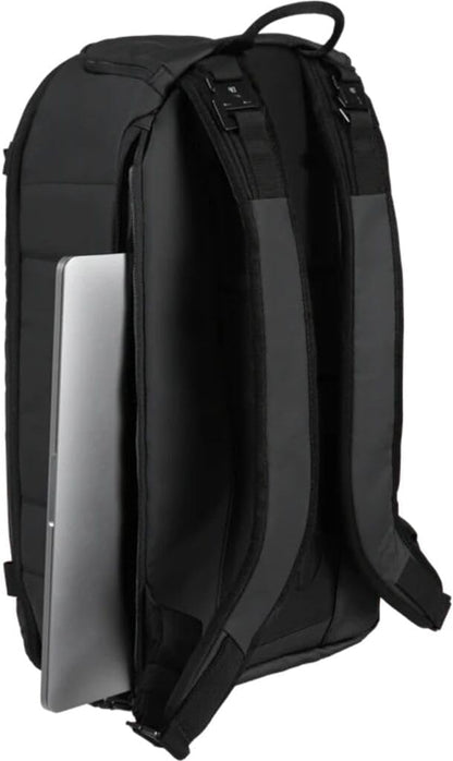 Db Journey Ramverk Backpack - Durable Travel Backpack with Laptop Compartment & Pockets for Work, Luggage Backpack with Roller Bag Hook Up System, 21L - Black Out