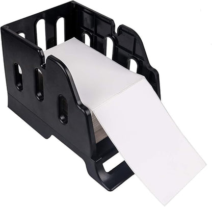 Label Holder for Rolls and Fanfold Labels - Desktop Label Printer Accessory