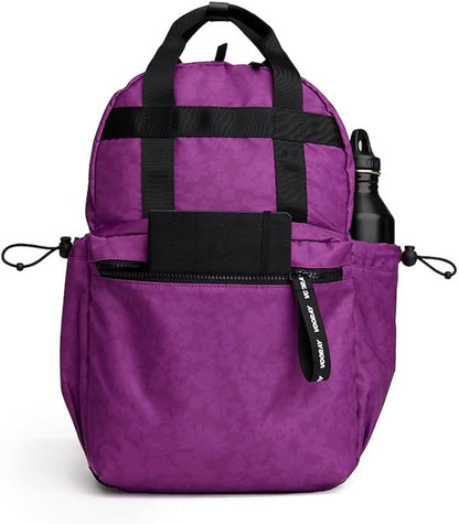 VOORAY 19L Katie Backpack – Large Travel Backpack, Gym & Sports Backpack Wild Desert, Violet Floral